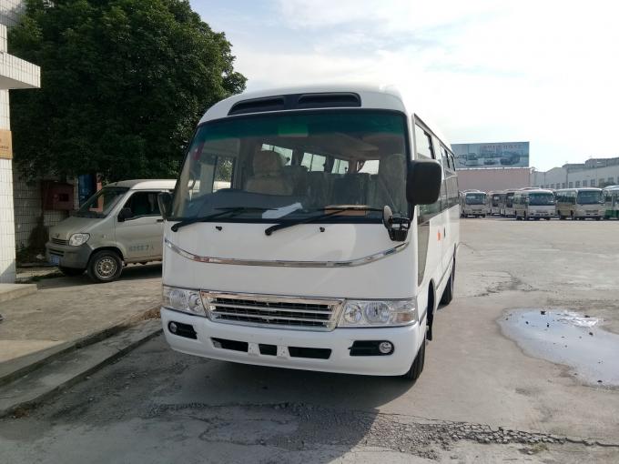 Manuelles Stadt-Minipassagier-Bus-Getriebe 19-Sitze- Luxusdiesel-ISUZU-Maschine