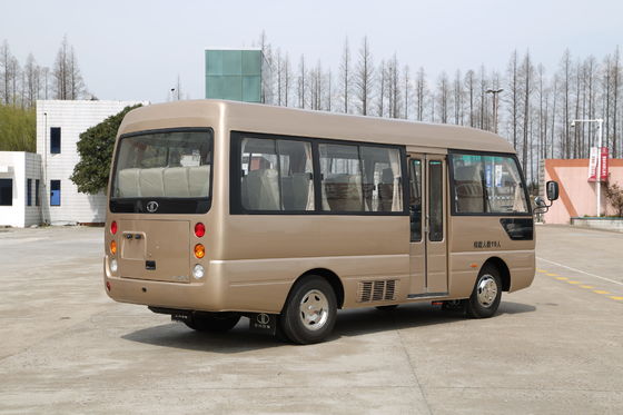 China 70L Kraftstofftank-15-Sitze- Passagiervan Yuchai-Maschinen-Stadt-Sightseeing-Tour-Bus fournisseur