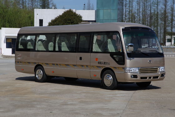 China Sitzer-Kleinbus-Stadtrundfahrt-Bus Cumminss ISF3.8S 30 für das Transportieren fournisseur