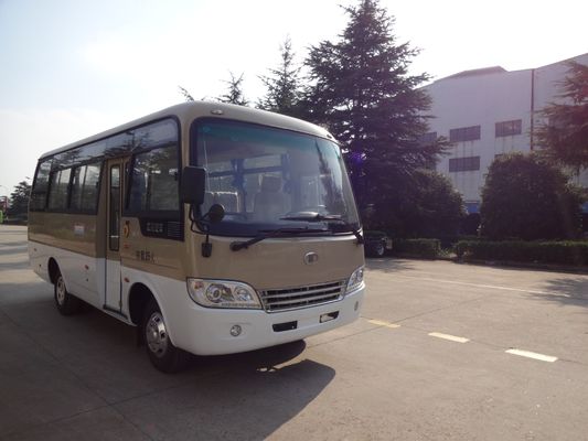 China 6.6M Luxusdieselsitzer-Kleinbus-Blattfeder-Rückseite küstenmotorschiff-23 mit YC4FA130-30engine fournisseur