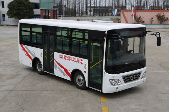China G schreiben Intrastadt-Bus der 7,7 Meter-niedrigen Boden-Kleinbus Dieselmotor YC4D140-45 fournisseur