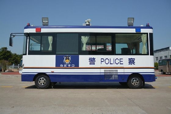China Bewegliche Polizei 25 Kilometer/H beherrscht drahtlose Übertragung der Fahrzeug-Tankstelle-3G fournisseur