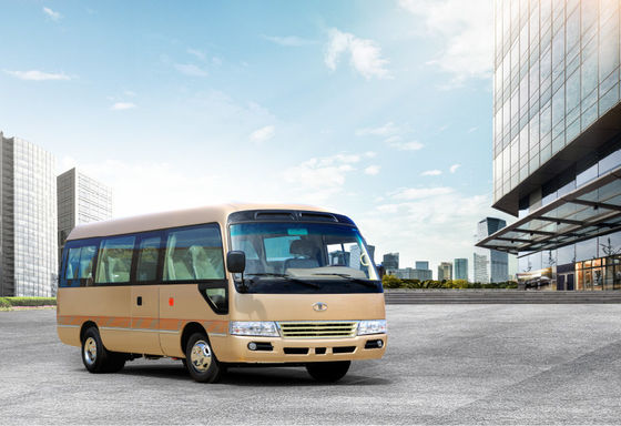 China Mehrzweckfahrzeug Yuchai-Maschinen-Personenwagen-Bus des mittleren Passagier-4X2 brennstoffeffizienter fournisseur