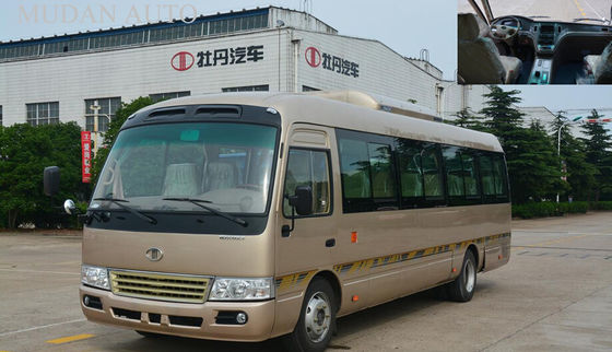 China Tourismus-Rosa-Kleinbus-Toyota-Küstenmotorschiff der Maschinen-3.8L transportiert Emission des Euro-II fournisseur