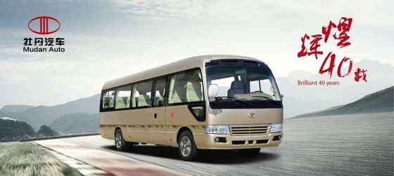 China Kundengebundenes PC-Sitzpassagier-Nutzfahrzeug des Küstenmotorschiff-Kleinbus-31 mit Mannual-Getriebe fournisseur