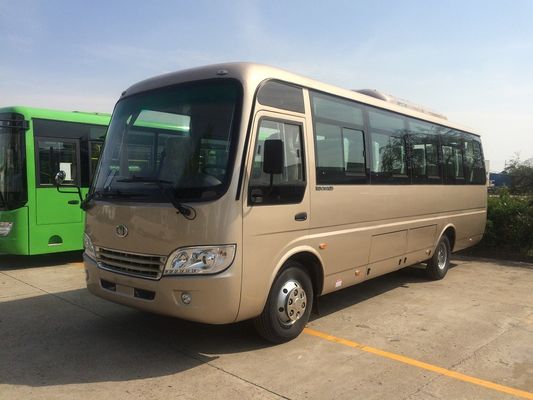 China Rechtes Anordnungs-Dieselküstenmotorschiff-Ministadt-Bus des Antriebs-Stern-Kleinbus-2x1 Seat fournisseur