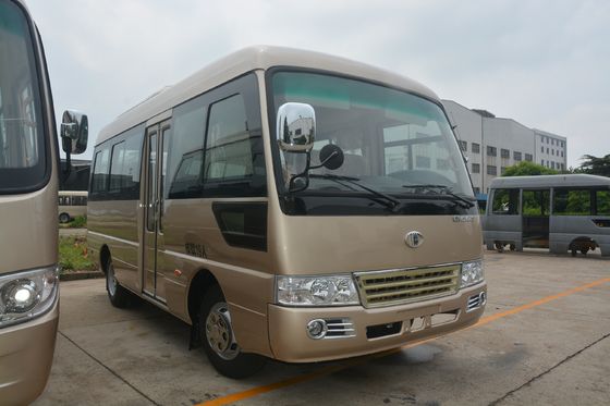 China 6 Gewichts-Radstand 3300mm m-Längen-ländlicher Toyota-Küstenmotorschiff-Rosa-Kleinbus-5500kg fournisseur