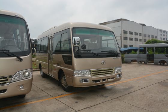 China Passagier-Bus-Besichtigungs-/Transport-19 Menschen Kleinbus Mitsubishis Rosa Modell-19 fournisseur