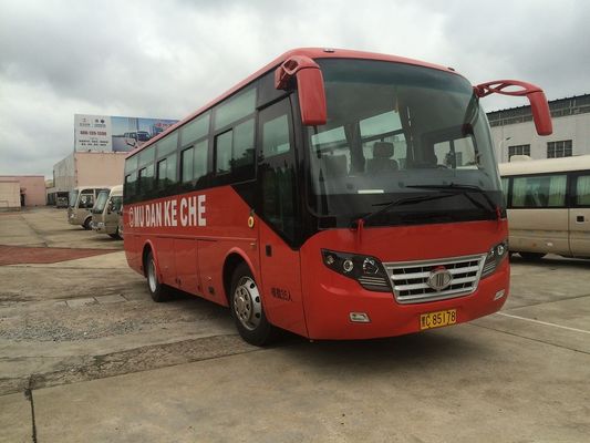 China Alle fahren die 39 Sitzstadt-Bus für Hochebenen-Gelände-Bus-Handbuch-Getriebe fournisseur