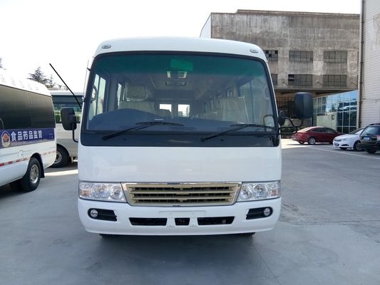 China Treibstoff 30 Bus-Leichtlastkraftwagen Sitzer-hohes Dach-Diesel-Toyotas Rosa fournisseur
