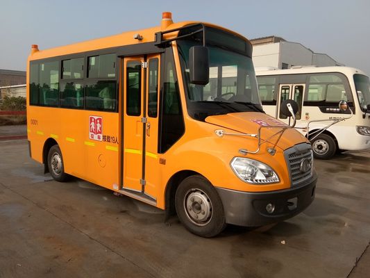 China 19 Sitzstern-Kleinbus, kommerzielle mittlere Gebrauchsschulfahrzeug-Dieselminibus fournisseur