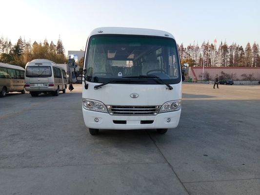 China Langer Sitzer-Kleinbus-Hinterachsdiesel des Achsabstand-energiesparender RHD des Geschäfts-30 fournisseur