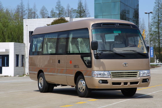 China Sitzer-Minibus des Mitsubishi-Küstenmotorschiff-Kleinbus-6 des Meter-19 mit manuellem Getriebe fournisseur