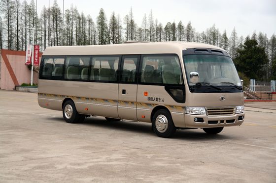 China Sitzer-Toyota-Küstenmotorschiff-Kleinbus des Stadt-Sightseeing-Tour-Bus-Dieselminibus-30 fournisseur