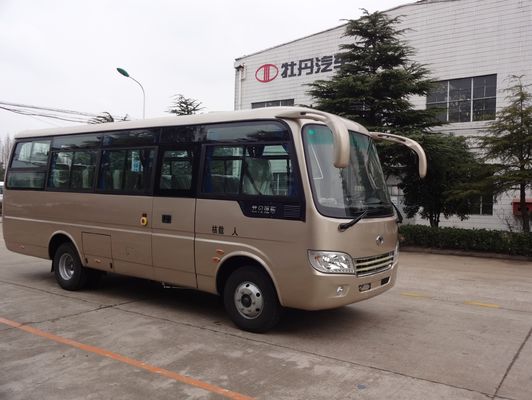 China Schultransport-Stern-Art 30 Passagier-Minibus mit harter Aluminiumtür fournisseur