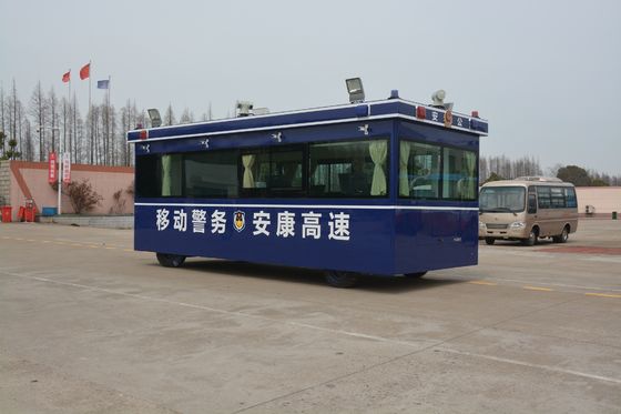 China 5-Sitze- Polizei-mobile Befehls-Fahrzeug-spezieller Zweck-LuxusTankstelle fournisseur