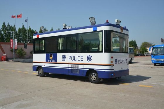 China Allgemeine Polizeikommissariats-spezieller Zweck-Fahrzeuge, Mobile, das Polizei-Befehls-Fahrzeuge patrouilliert fournisseur
