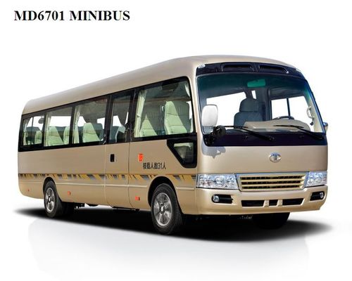 China Elektrischer Bus RHD-Mini-Sitzer-19, Art kleiner Passagier-Bus Mitsubishis Rosa fournisseur