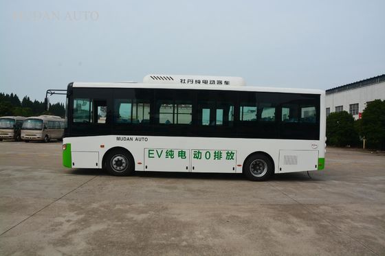 China Diesel-Kleinbus-hybrider Ortsverkehr-kleiner Stadt-Zug-Bus Mudan CNG fournisseur