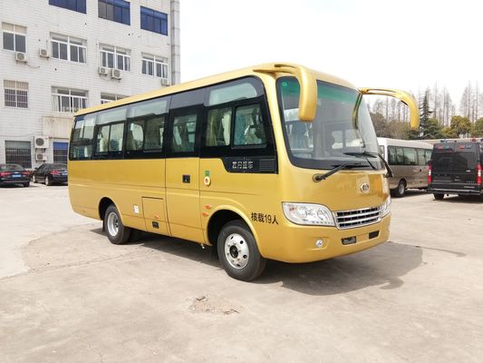 China 29 Passagiervan-Stern-Kleinbus gelassener Hand-Antrieb mit Mitsubishi-Maschine fournisseur